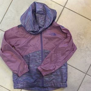 North face wind breaker size 4T